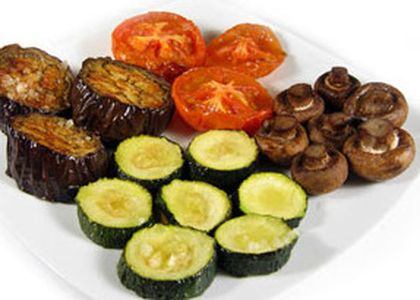Reducción de vinager balsámico para verduras asadas
