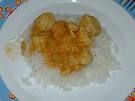 Pechuga de pollo en salsa de curry