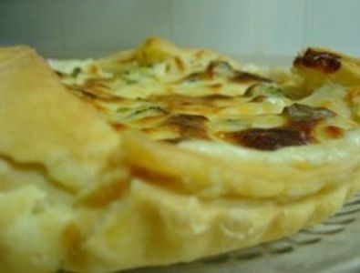 Quiche de Brécol y queso