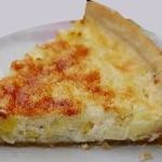 Quiche de puerros y beicon